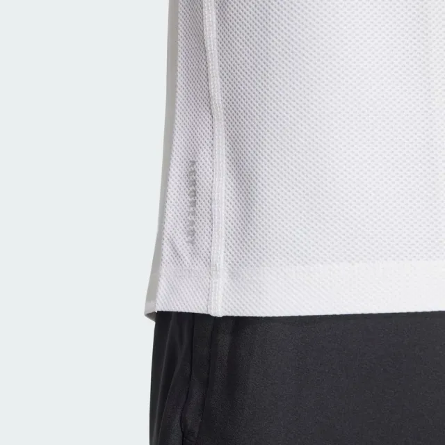 【adidas 愛迪達】OTR B Tee 男 短袖 上衣 運動 慢跑 路跑 反光 訓練 吸濕排汗 透氣 黑白(IK7436)