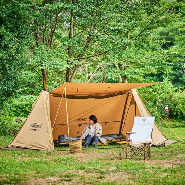 【Coleman】雙峰遮陽帳TX DUO / CM-91010(露營帳篷 基地帳 客廳帳 遮陽帳)