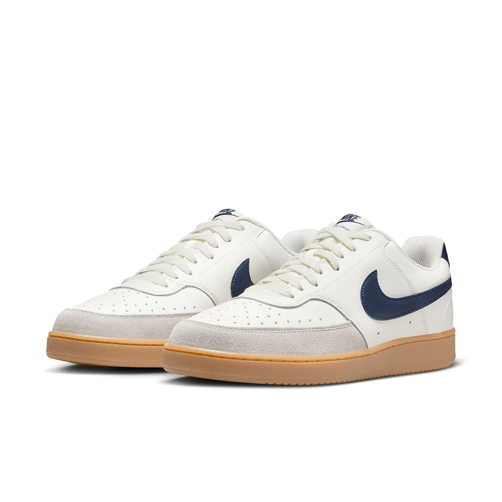 【NIKE 耐吉】休閒鞋 男鞋 運動鞋 COURT VISION LO 白藍 HF1068-133