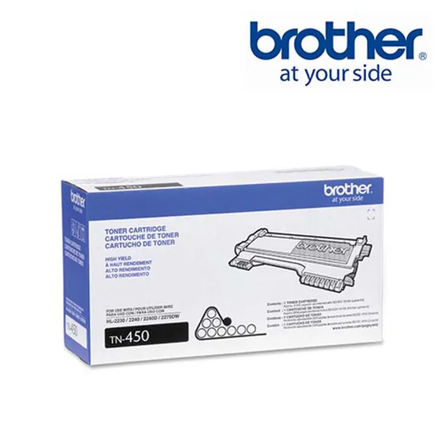 【Brother】TN-450原廠黑色碳粉匣 適用機型:DCP-7060D/FAX-2840/MFC-7290/7360/7460DN/7860DW(TN-450)