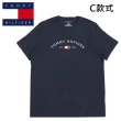 【Tommy Hilfiger】簡約休閒時尚 印刷logo 輕薄款 短袖T恤(美版版型 尺寸偏大)