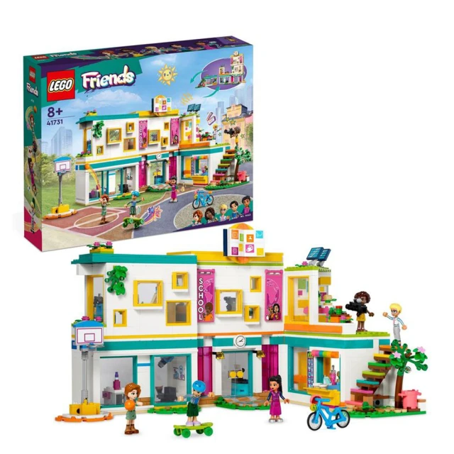 福利品 LEGO 樂高 Friends 41731 心湖城國際學校(家家酒 積木玩具)