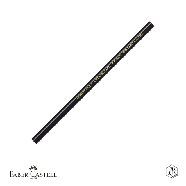 Faber-Castell 天然木炭筆/軟-12入(原廠正貨)