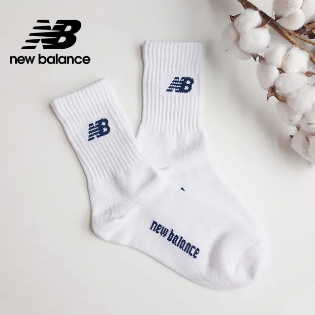 【NEW BALANCE】NB 常年款中長襪_7130400480_中性_白色