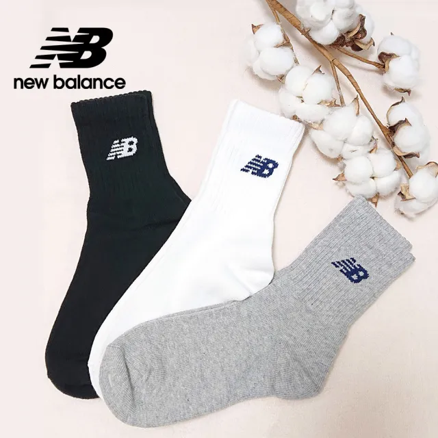 【NEW BALANCE】NB 常年款中長襪_7130400485_中性_灰色