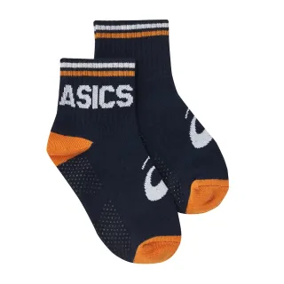 【asics 亞瑟士】加購 童 短筒襪 兒童  訓練 配件(3034A102-400)