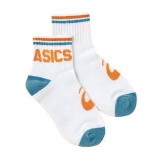【asics 亞瑟士】加購 童 短筒襪 兒童  訓練 配件(3034A102-100)
