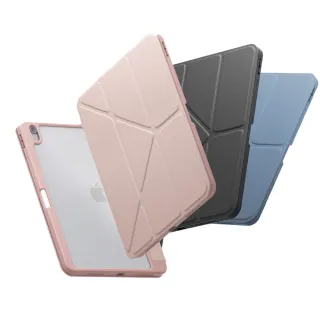 【UNIQ】iPad Air 11吋6代 M2/M3 共用 Moven 磁吸帶筆槽透明平板保護套