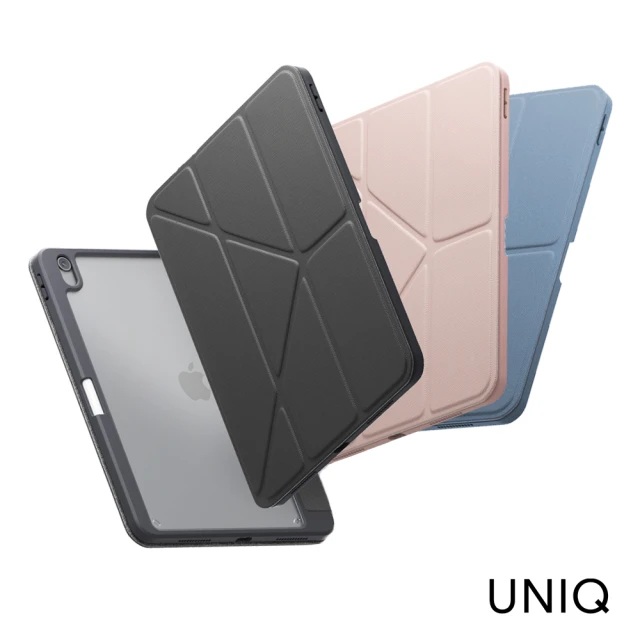 UNIQ iPad Air 11吋6代 2024 M2 Moven 磁吸帶筆槽透明平板保護套