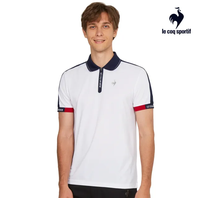 【LE COQ SPORTIF 公雞】運動基礎短袖POLO衫 男款-3色-LWT21541