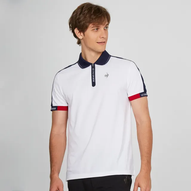 【LE COQ SPORTIF 公雞】運動基礎短袖POLO衫 男款-3色-LWT21541