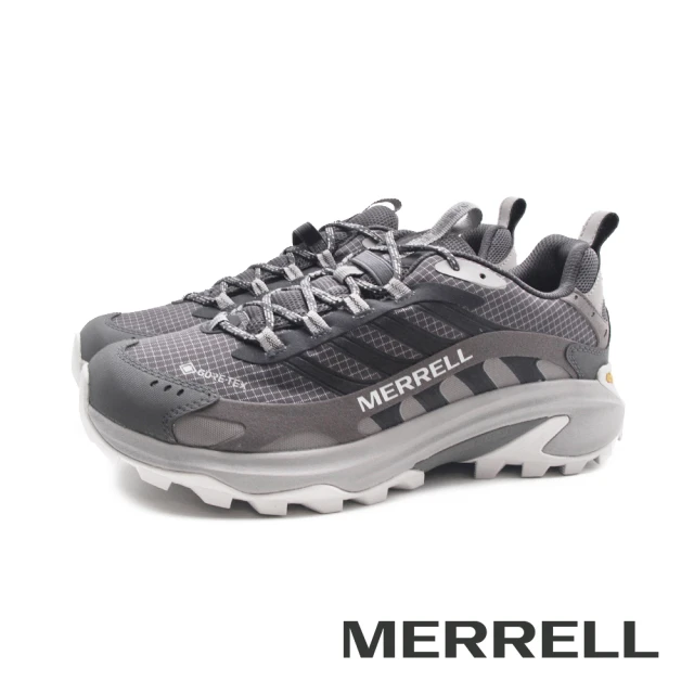 MERRELL 男 MOAB SPEED 2 MID GORE-TEX 防水登山健行鞋 男鞋(灰)