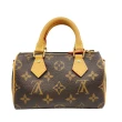 【Louis Vuitton 路易威登】聖誕限定Nano Speedy 經典花紋迷你手提包波士頓包兩用包(M82624)