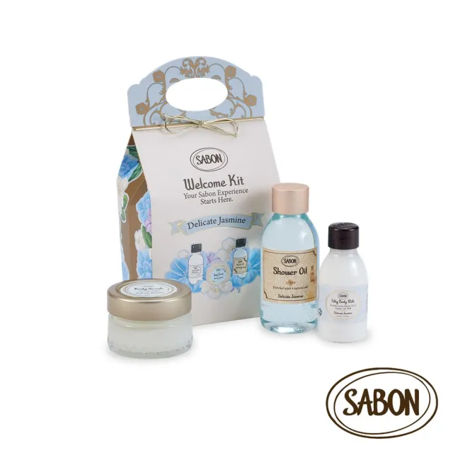 【SABON】新升級 明星三部曲推薦組(沐浴油100ml+身體磨砂膏60g+絲綢身體乳50ml)