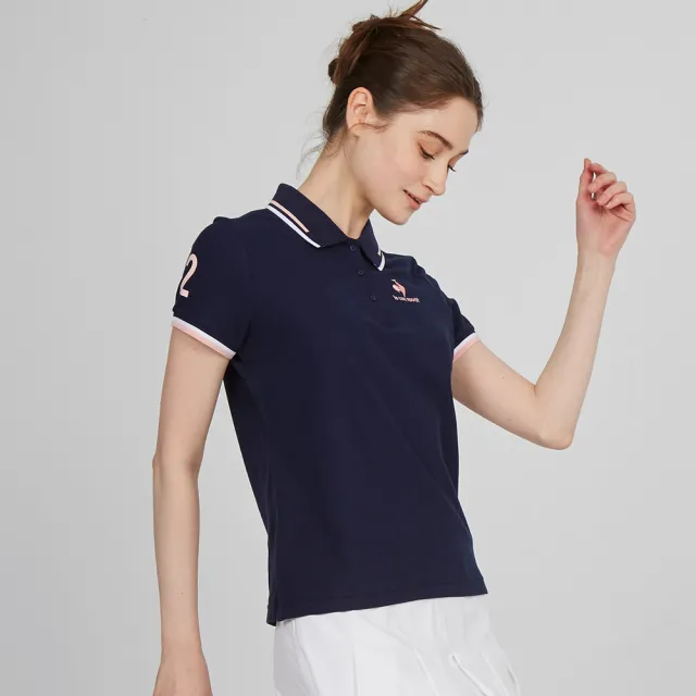 【LE COQ SPORTIF 公雞】休閒潮流短袖POLO衫 男女款-4色-LWT21942_LWT22942