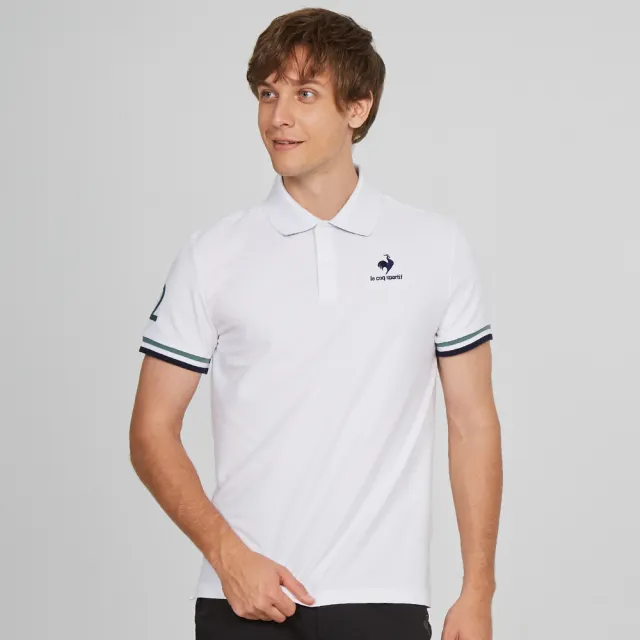 【LE COQ SPORTIF 公雞】休閒潮流短袖POLO衫 男女款-4色-LWT21942_LWT22942