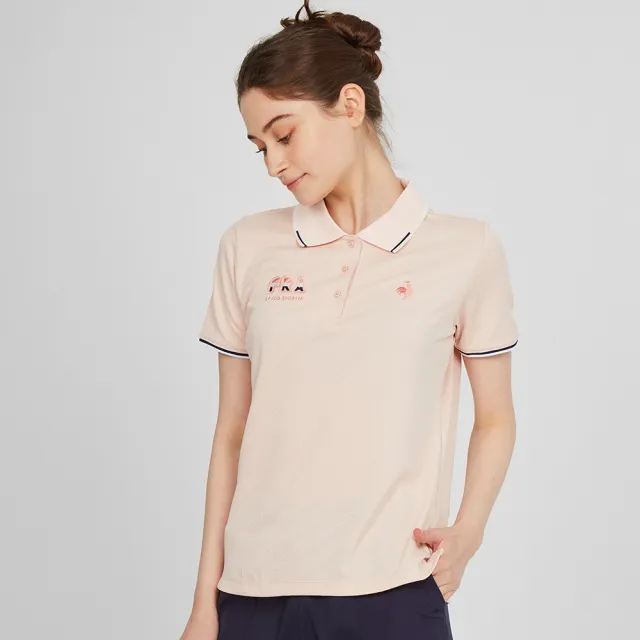 【LE COQ SPORTIF 公雞】休閒經典短袖POLO衫 男女款-4色-LWT21642_LWT22642