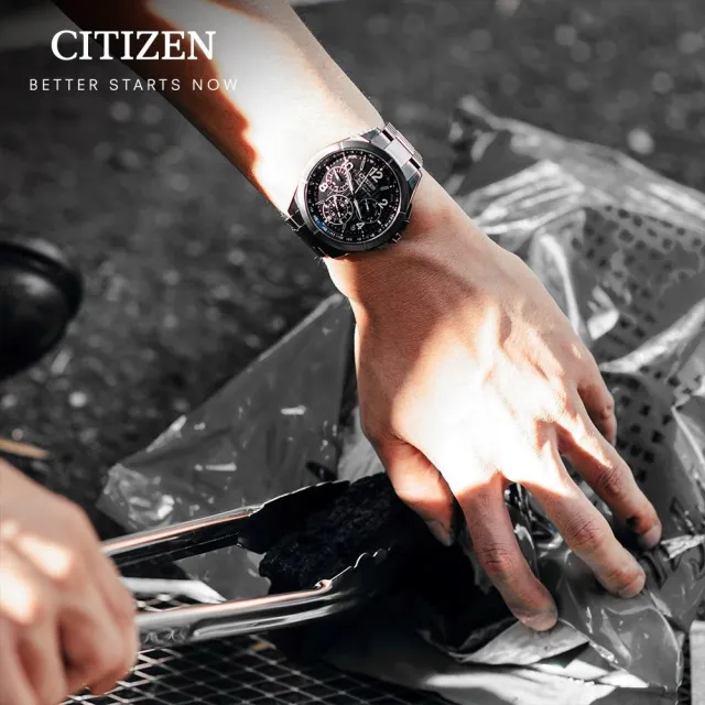 【CITIZEN 星辰】GENTS系列 鈦金屬 GPS 光動能腕錶43.5mm(CC9075-52F)