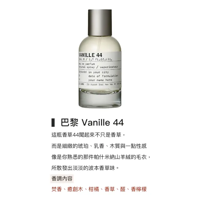 【Le Labo】淡香精 50ml 城市系列(東京/巴黎/柏林/首爾/洛杉磯/阿姆斯特丹/邁阿密-國際航空版)