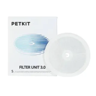 【PETKIT 佩奇】智能寵物循環活水機通用濾心3.0/五入裝(食品級材質)