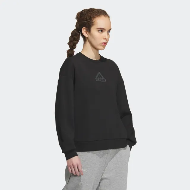 【adidas 愛迪達】CITY ESCAPE 長袖上衣 大學T 女(IP7070)