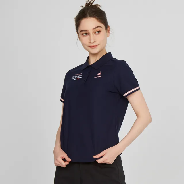 【LE COQ SPORTIF 公雞】雙11 休閒經典短袖POLO衫 男女款-4色-LWT21941_LWT22941