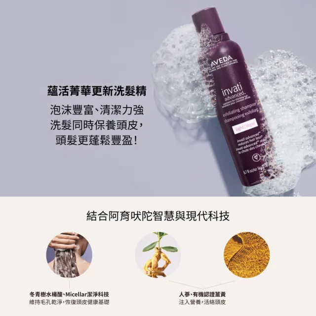 【AVEDA】初夏輕保養自選組合(蘊活菁華/淨瑕/重鍵洗髮精200ml＋免沖洗護髮 任選)