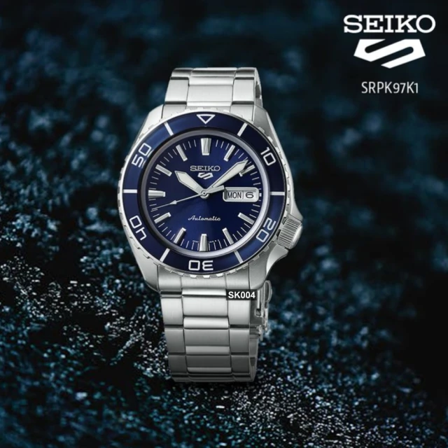SEIKO 精工 5 SPORTS系列 運動機械錶42.5㎜