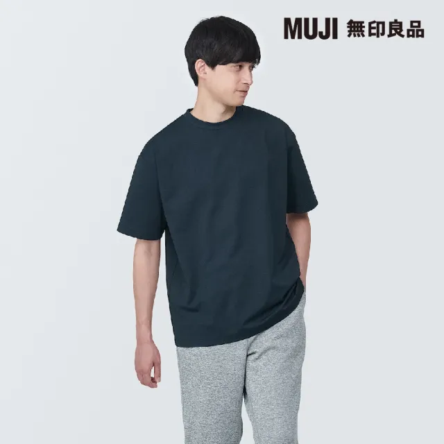 【MUJI 無印良品】男抗UV吸汗速乾聚酯纖維短袖T恤(共7色)