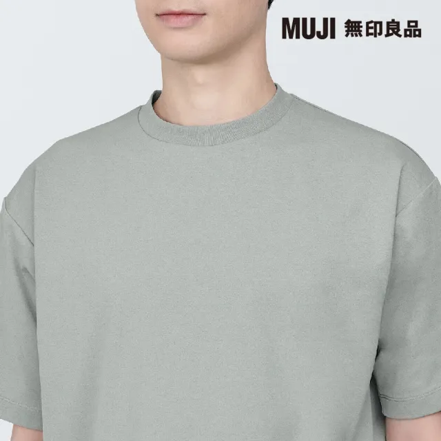 【MUJI 無印良品】男抗UV吸汗速乾聚酯纖維短袖T恤(共7色)