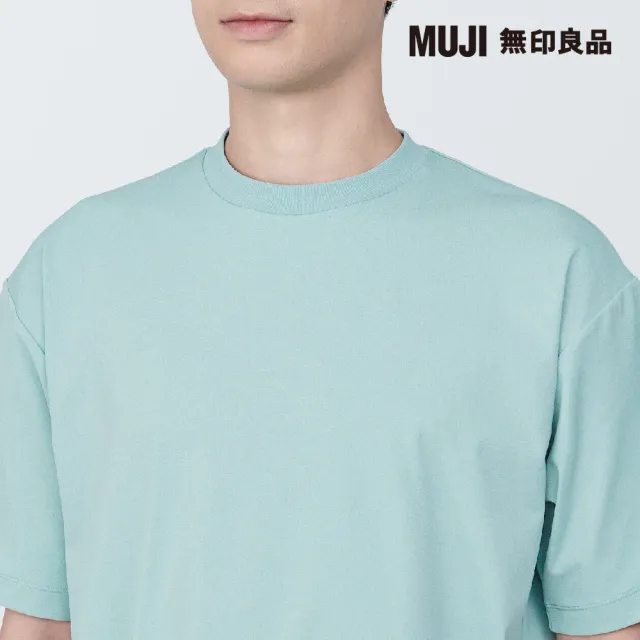 【MUJI 無印良品】男抗UV吸汗速乾聚酯纖維短袖T恤(共7色)