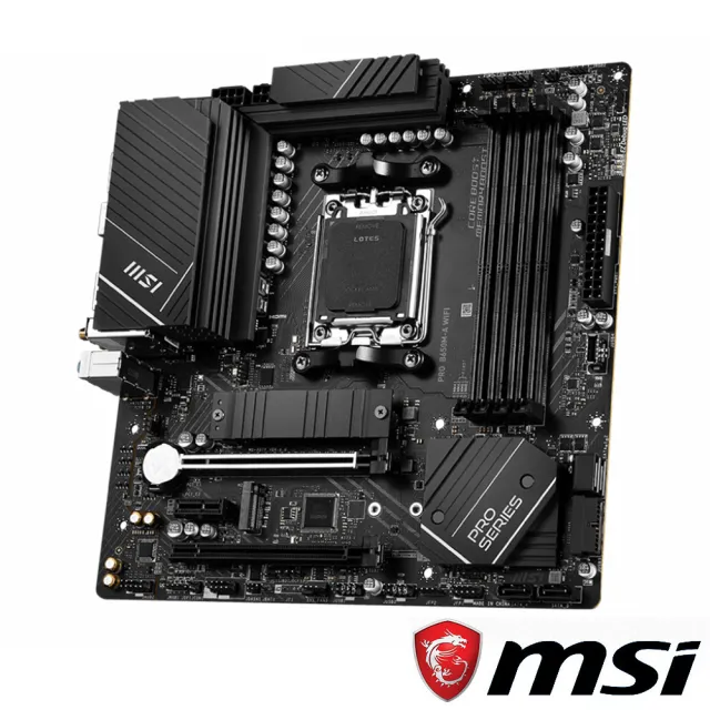 【MSI 微星】MB組合★GeForce RTX 4090 SUPRIM LIQUID X 24G 顯示卡+PRO B650M-A WIFI 主機板
