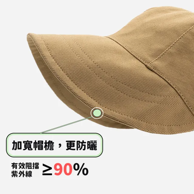 【StarGo】趙露思同款漁夫帽 防紫外線太陽帽 夏季遮陽防曬帽 鴨舌帽 棒球帽 帽子女