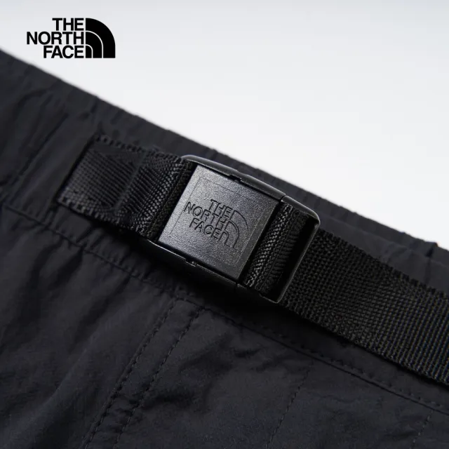 【The North Face】北面UE男款黑色防曬舒適短褲｜886FJK3