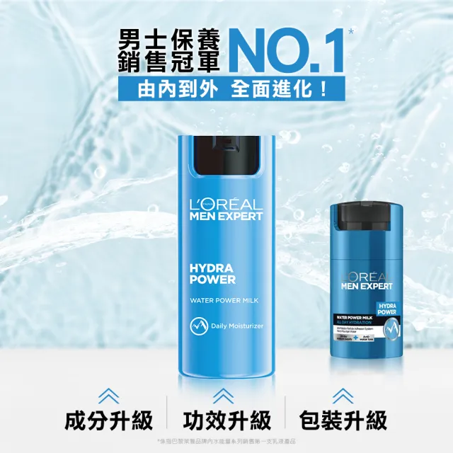 【LOREAL Paris 巴黎萊雅】男士水能量保濕全效乳(50ml)