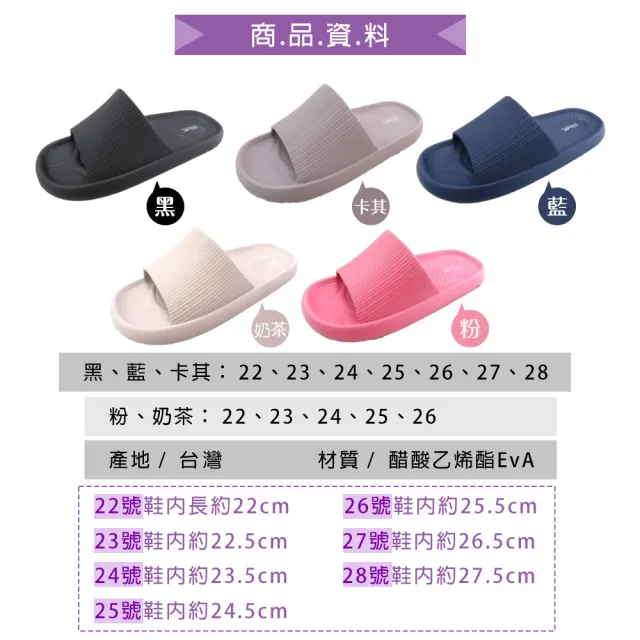 【ShoesClub 鞋鞋俱樂部】防水一體成型輕量踩屎感拖鞋 MIT情侶款拖鞋 室內拖鞋 女鞋 男鞋 108-CK181