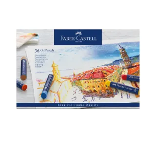 【Faber-Castell】創意工坊油性粉彩條36色(原廠正貨)
