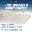 【Lunio】Gen4石墨烯雙人5尺乳膠床＋枕(7層機能設計 全新升級 加倍好睡)