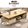 【Ashley House】桓藤木質造型單抽屜茶几桌100x60cm(咖啡桌 客廳桌 大桌子 桌子 大茶几 置物桌)