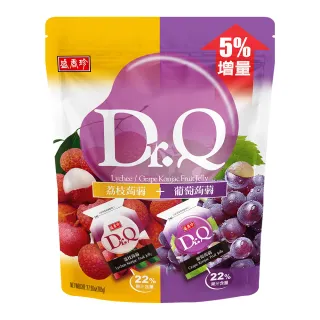 【盛香珍】Dr.Q雙味蒟蒻果凍785g/包(葡萄+荔枝-每包約42入)