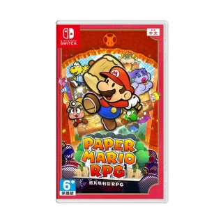 【Nintendo 任天堂】NS Switch 紙片瑪利歐RPG(中文版 台灣公司貨)