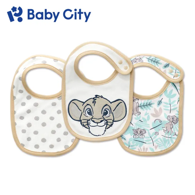 【Baby City 娃娃城】迪士尼圍兜3入(6款)