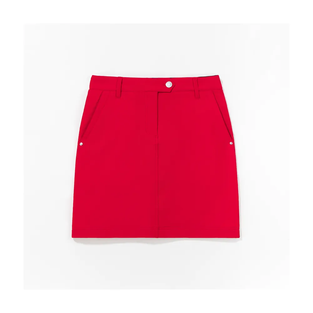 【HONMA 本間高爾夫】女款機能短裙 日本高爾夫球專櫃品牌(7~11白、黑、紅、藍色任選036734362)