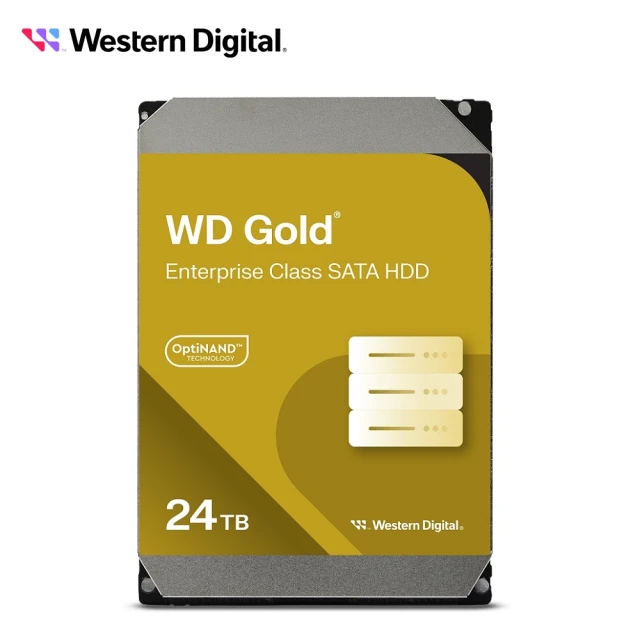 WD 威騰 金標 24TB 3.5吋 企業級內接硬碟(WD241KRYZ)