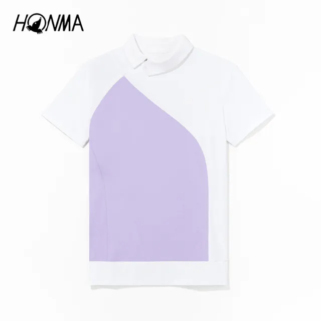 【HONMA 本間高爾夫】女款機能POLO衫 日本高爾夫專業品牌(S~L  紫色任選HWHX702B617)