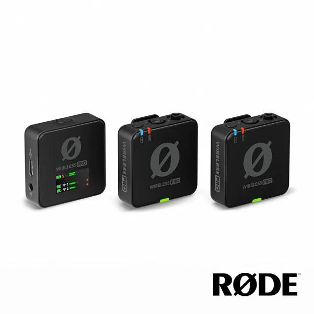 【RODE】Wireless Pro 一對二無線麥克風(公司貨)