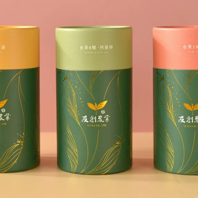 【YCTEA 友創農業】日月潭罐裝阿薩姆紅茶附iTQi三星水晶紅玉立體茶包禮盒3盒(60g/罐;附茶包10包)(中秋禮盒)