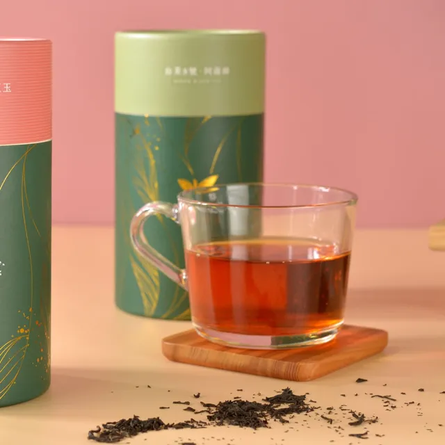 【YCTEA 友創農業】日月潭罐裝阿薩姆紅茶附iTQi三星水晶紅玉立體茶包禮盒1盒(60g/罐;附茶包10包)(中秋禮盒)