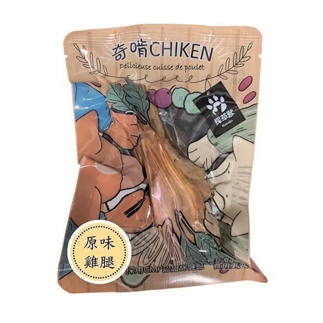 【CHIKEN 奇啃】保健雞腿 70g*30入組/盒裝(犬貓鮮食、漢方保健雞腿)