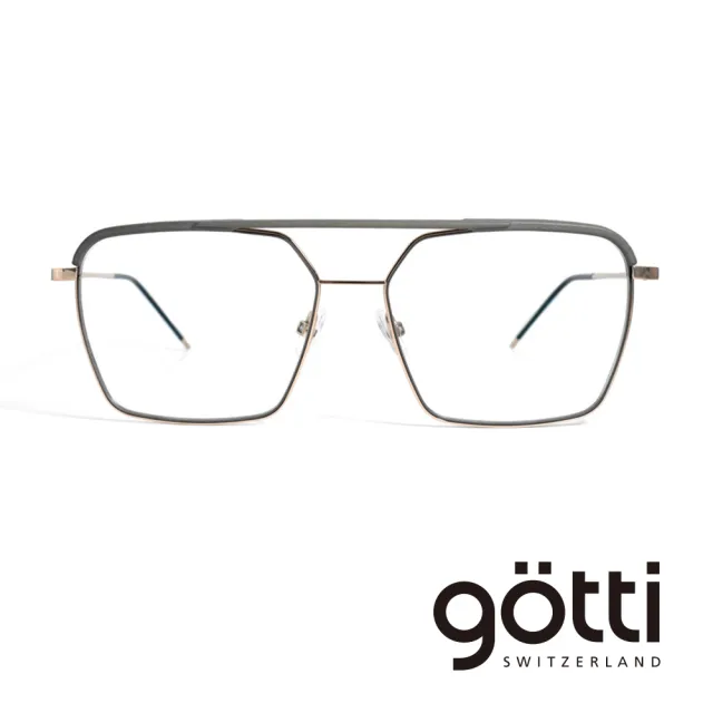 【Gotti】瑞士Gotti Switzerland 頂級工藝雙橋平光眼鏡(- DREYER)